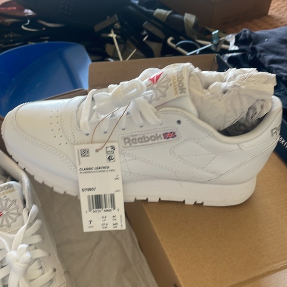 Reebok | Shoes | Brand New Reebok Classic Leather All White New In Box ...